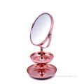 Espelho de mesa de ampliação redondo de dupla face colorida